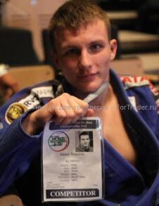 Алексей Стрекие, серебряный призер Abu-Dhabi World Pro Jiu-Jitsu Championship 2013