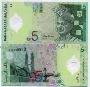 myr5 Малазийский ринггит (MYR)