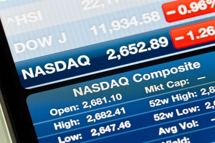 Indizes der Börse NASDAQ
