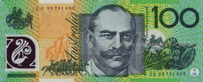 aud100 Illustration: Australischer Dollar (AUD)