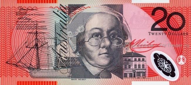 aud20 Illustration: Australischer Dollar (AUD)