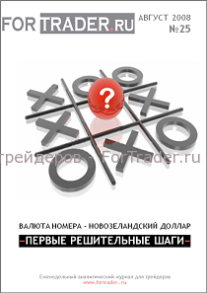 25 выпуск форекс журнала. Новозеландский доллар. Первые решительные шаги