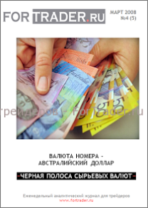 5 выпуск форекс журнала. Австралийский доллар. Черная полоса сырьевых валют