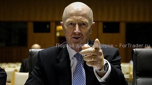 Präsident des RBA Glenn Stevens.