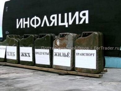 Годовой пик потребительской инфляции в России пройден