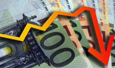 Abfall des Euros