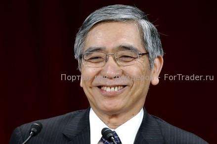 Глава Банка Японии, Харухико Курода