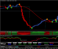 Шаблон форекс стратегии Daily and Weekly Open Trading System