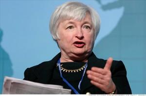 Vorsitzende der Federal Reserve, Janet Yellen