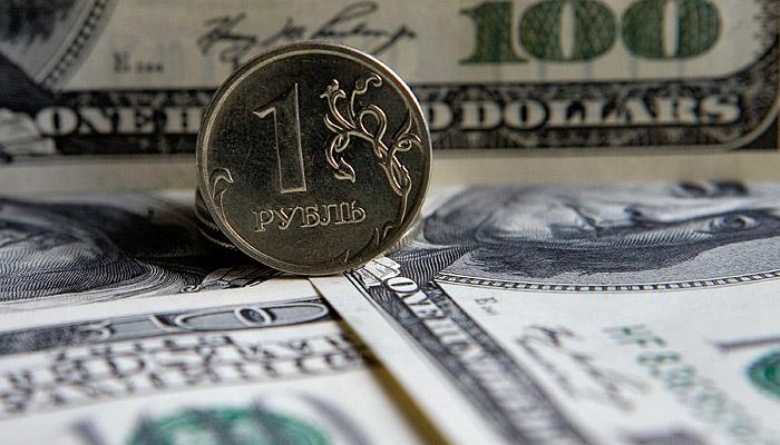 Chute du dollar russe