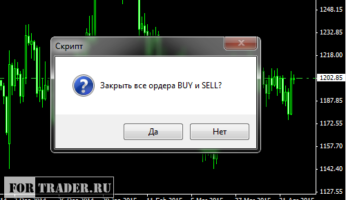 Пользовательские скрипты для закрытия ордеров