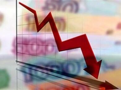 Падение рубля