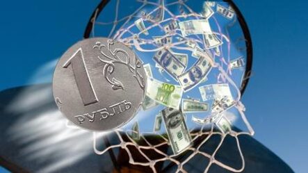 курс доллара США к рублю