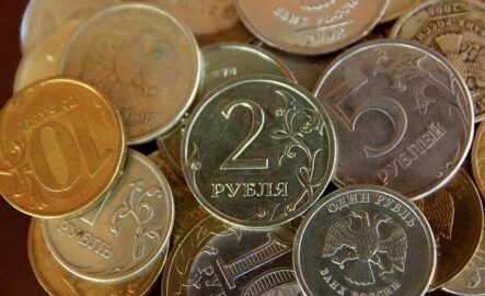 курс доллара США к рублю