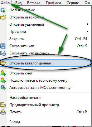 Установка советника