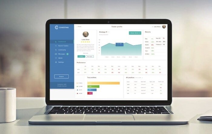 Covesting для криптовалютного рынка