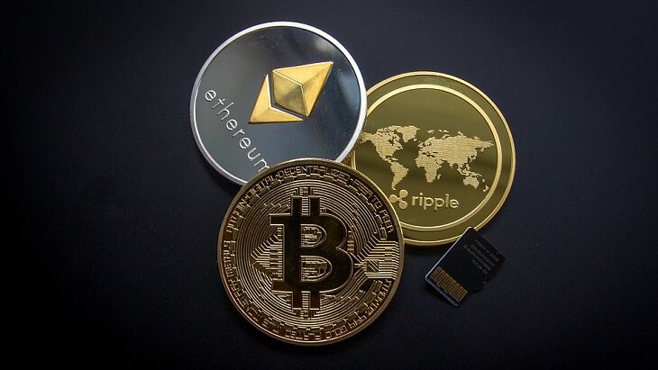 биткин, эфириум, риппл