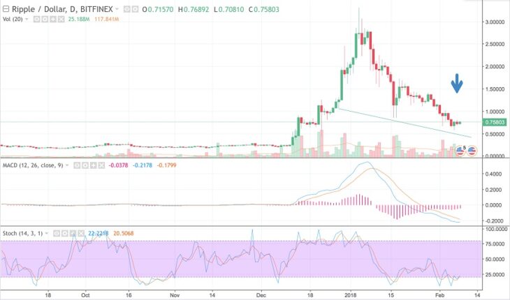 Цена на криптовалюту Ripple. Прогноз