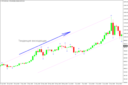 Тренд и флет – типы движения цены на Форекс