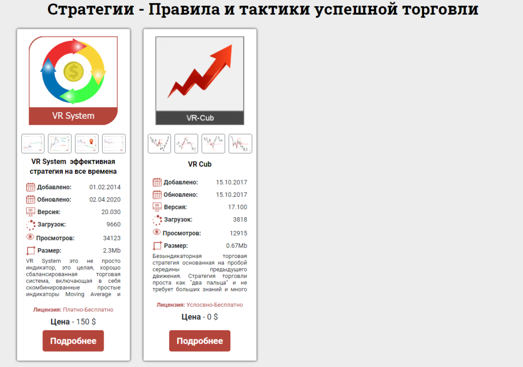 Торговые стратегии