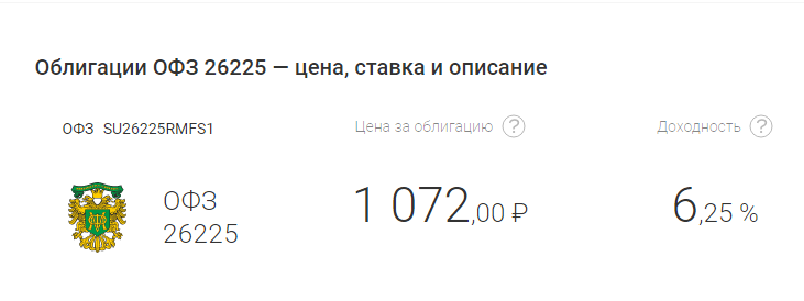 Облигаций федерального займа, ОФЗ