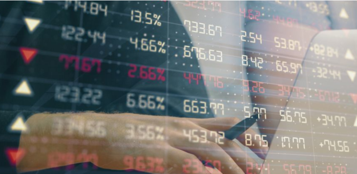 Illustration: Der Aktienmarkt und die Börse