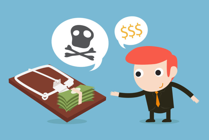 Провальные ошибки трейдеров