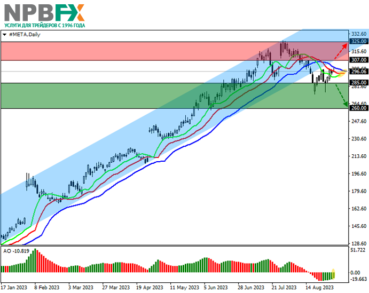 Акции Meta Platforms Inc. Технический анализ 01 сентября 2023