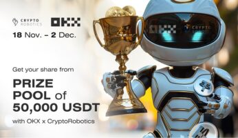 Примите участие в конкурсе от Cryptorobotics и OKX