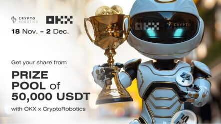 Примите участие в конкурсе от Cryptorobotics и OKX: Шанс выиграть $50,000 и 100+ PRO-пакетов
