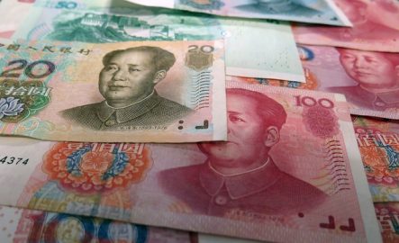 Yuan, aussie dollar slip on weak inflation data, business confidence