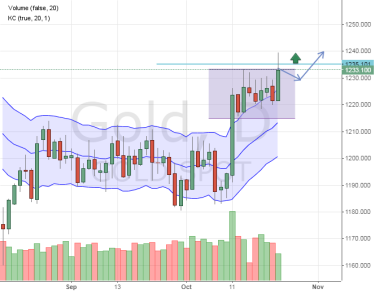 Золото: когда присоединиться к движению?
